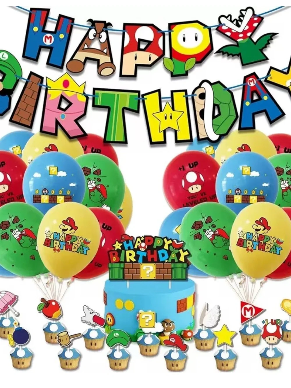 Mario party decor
